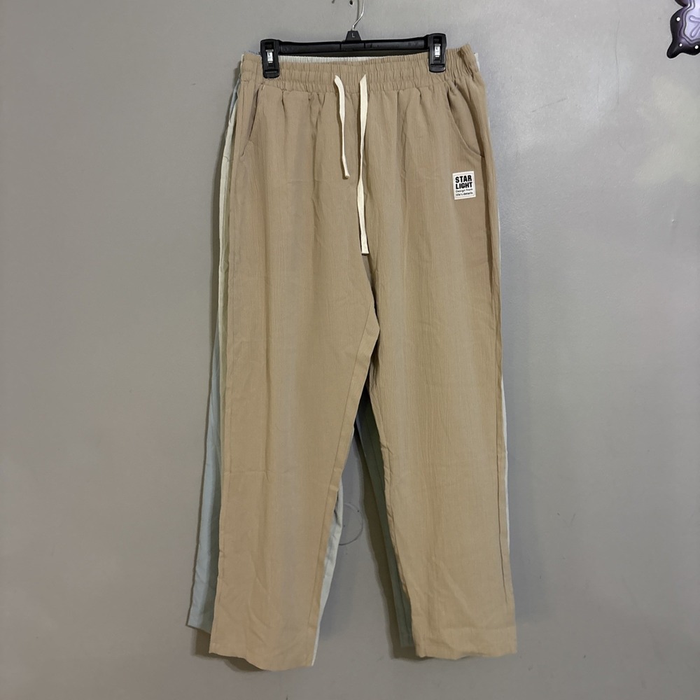 Lot Of 3 Star Light Women's Cargo Pants Cotton/Spandex Elastic Waist Pockets Lg - Picture 1 of 12